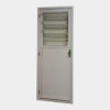 Porta Lambril Basculante de Alumínio Branco