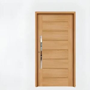 Porta Madeira Mista com Puxador